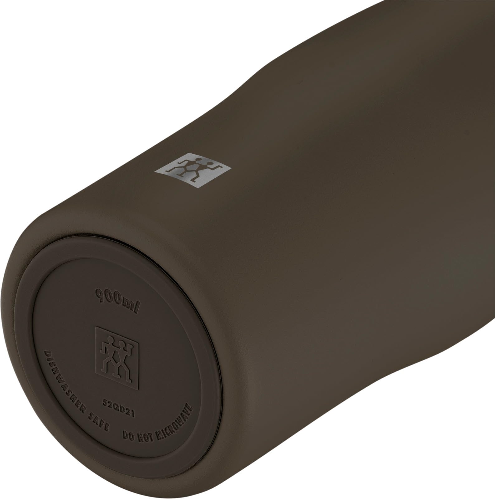ZWILLING THERMO PLUS Thermobecher mit Strohhalm 900 ml, Tumbler, bis zu 12 Std. eiskalt, doppelwandig, auslaufsicher, leicht, spülmaschinengeeignet, BPA-frei, Chocolate