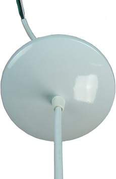 Canopy Kit White - Convert Your Plug in Swag to a hardwire Pendant Light