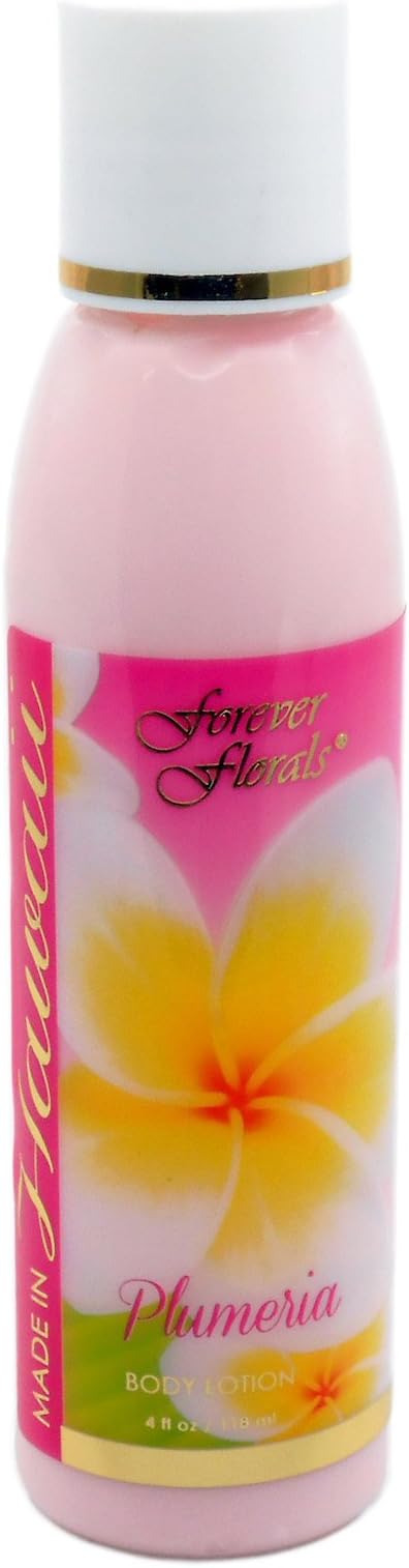 Hawaii Forever Florals Plumeria Flower Body Lotion