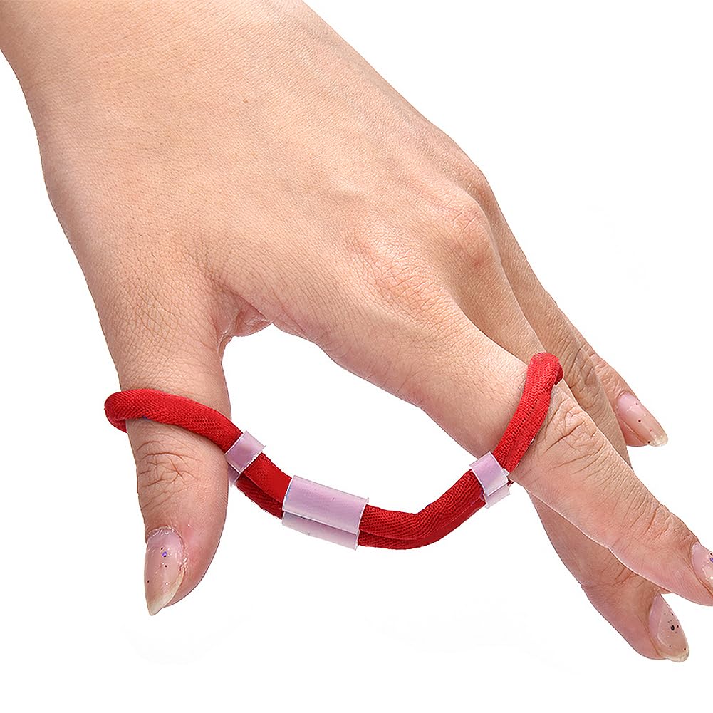 Fyearfly Archery Finger Sling, Recurve Bow Fingerling Adjustable Men Women Universal Slingshot Stabilizer Gear Hunting Accessories, for Outdoor Trainer Traditional Archery Barebow Longbow (L)