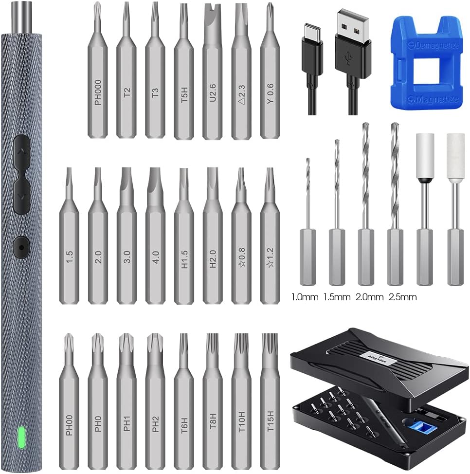 Precision Electric Screwdriver, LIFEGOO 36 in 1 Precision Power