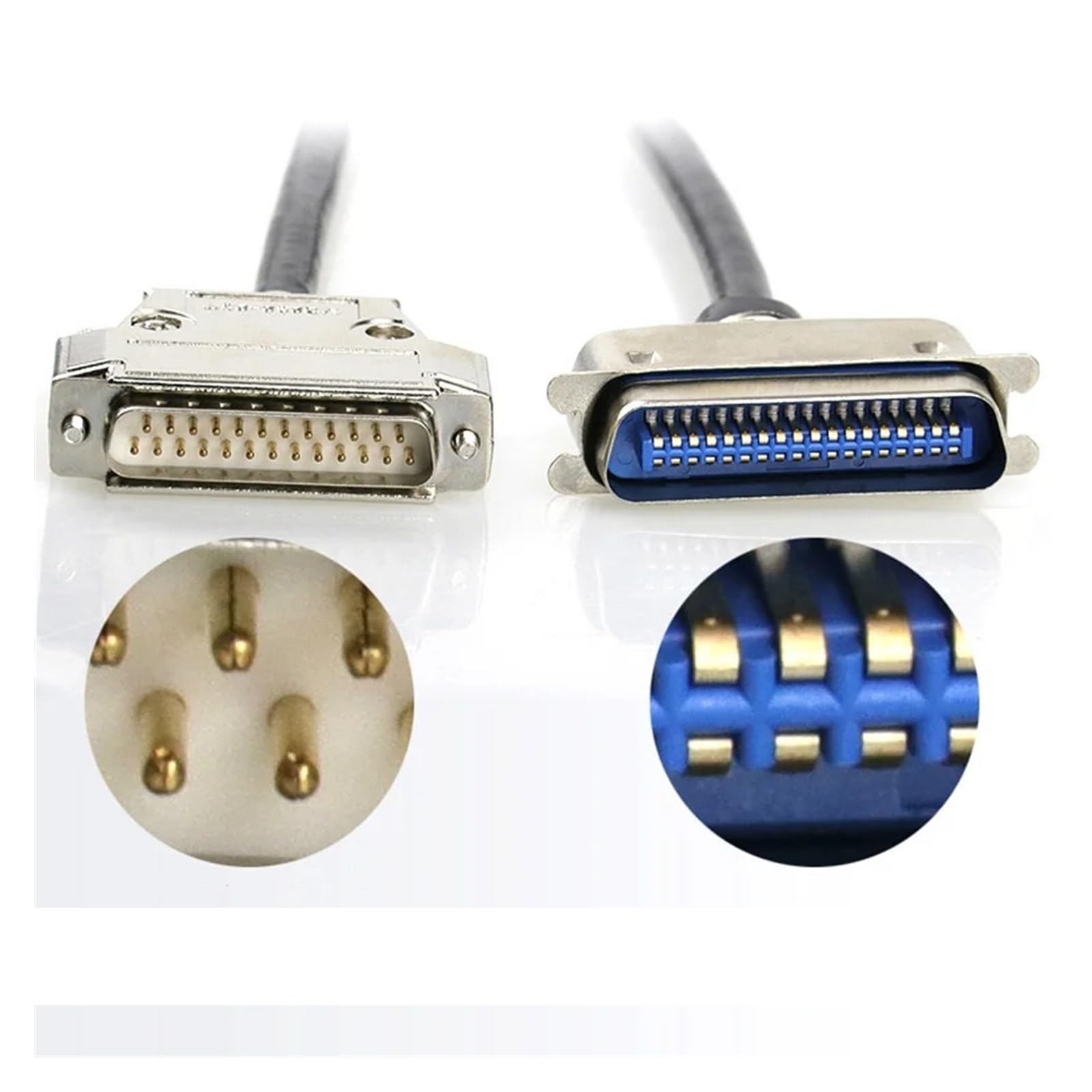 Cavo dati per stampante parallela da DB25 a CN36, schermatura in rame puro, 25/36 pin, linea di segnale maschio a connettore CN36 per computer (da DB25 a CN36, 10 metri)