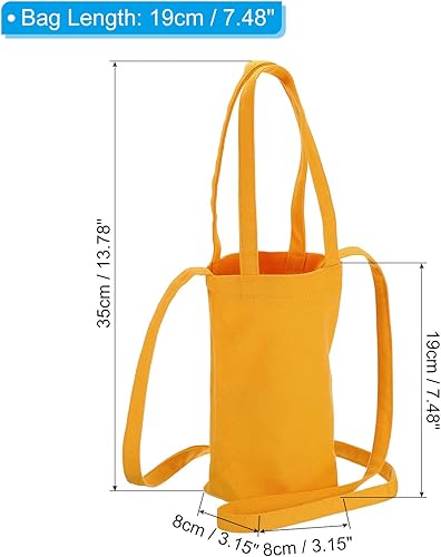 Miniatura 9 de PATIKIL Soporte para botella de agua con correa, portador portátil para botella de agua de apertura amplia, bolsa para camping, pesca, senderismo,