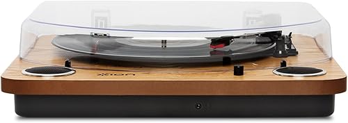 Miniatura 4 de ION Audio Max LP - Reproductor de discos de vinilotocadiscos con altavoces integrados salida USB para conversión y tres velocidades de reproducción