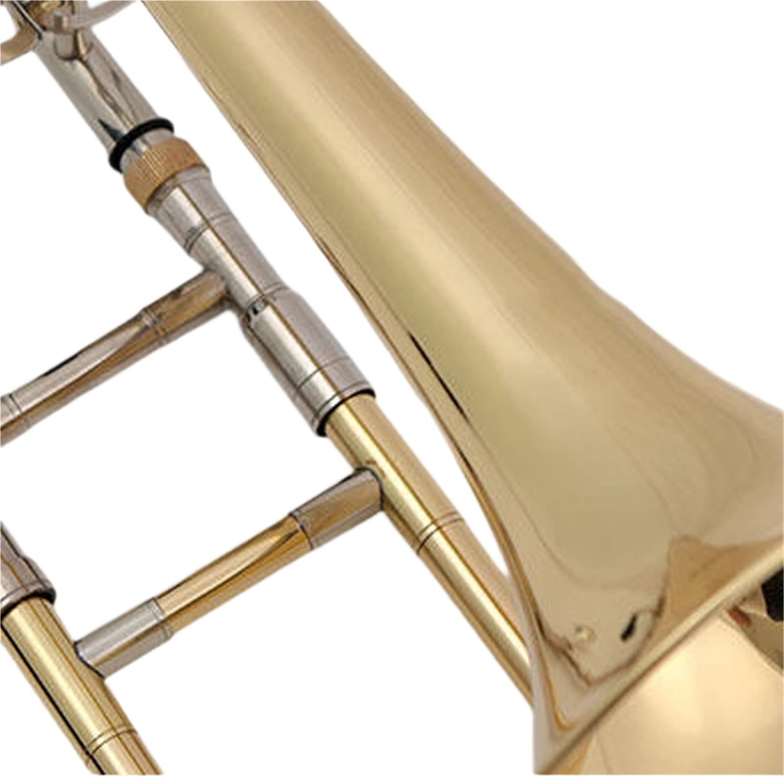 Trombone Basso Trombone Tenore Laccato Oro Sib Fa Strumento Slide Per Principianti Ensemble Professionali E Bande Di Ottoni