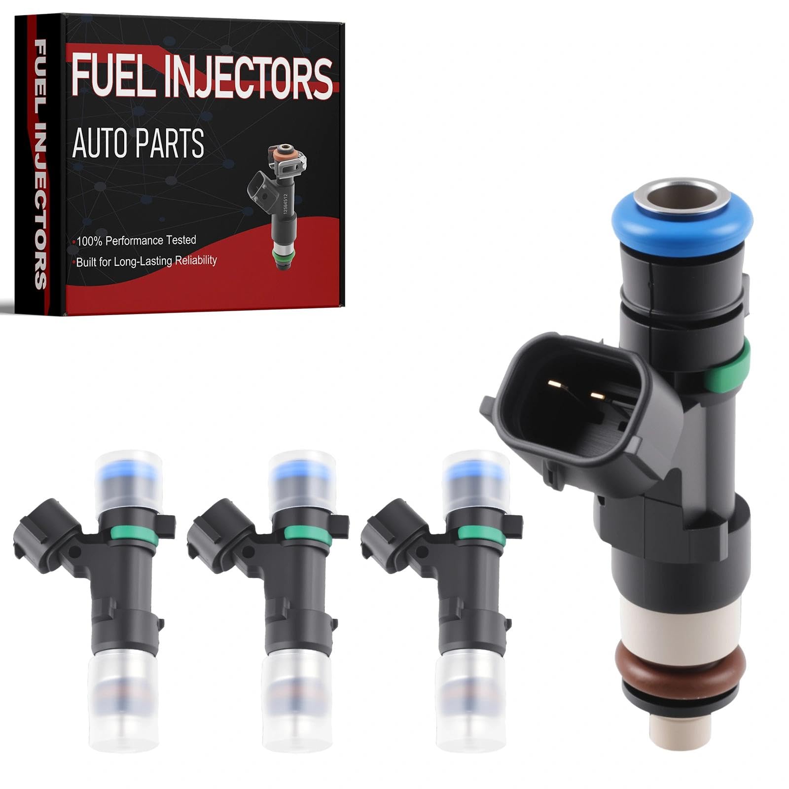 12-hole 2.5L Fuel Injectors Fit For:-Nissan (4PCS)
