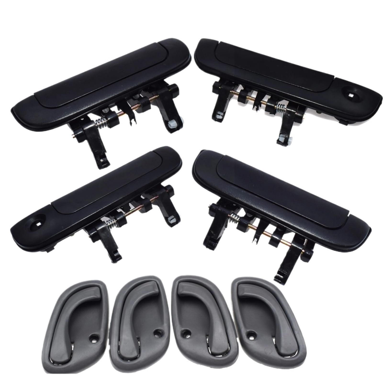 Hillar Outside Interior Grey Kit Door Outer Handle For Suzuki For Esteem For Baleno 1995-2001 Outside Or Inside Door Handle Lh Rh 83110-60G01,8311060G01(Outside Interior Grey Kit)