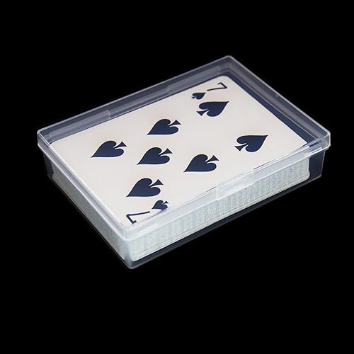 Miniatura 4 de Juego de 6 fundas de plástico vacías para cartas de juego, organizador de almacenamiento cerrado a presión, adecuado para Game Gard de 3.5 x 2.5