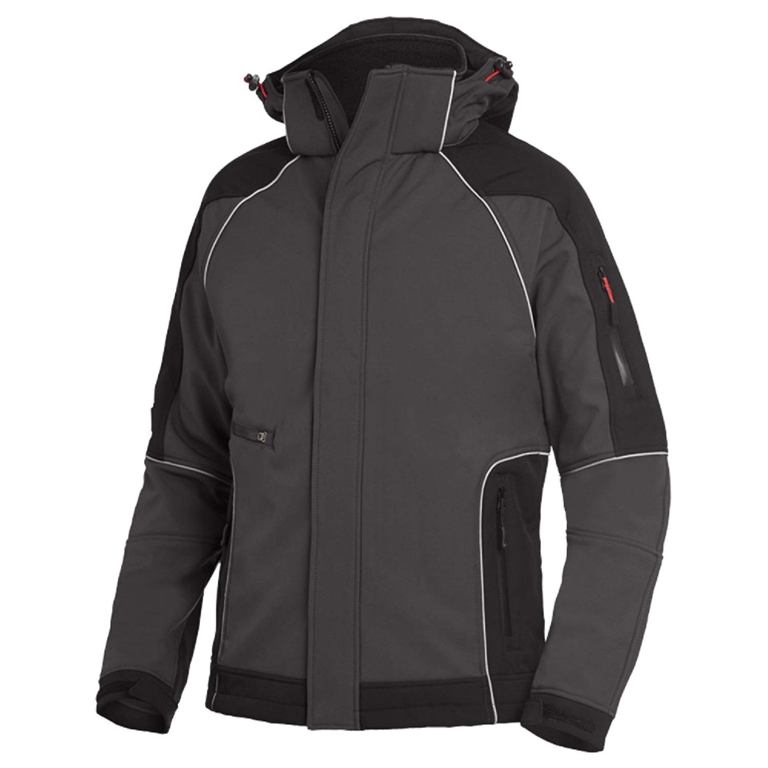 FHB kurtka softshell Walter, rozmiar L, antracyt/czarny/szary, 78518-1220-L