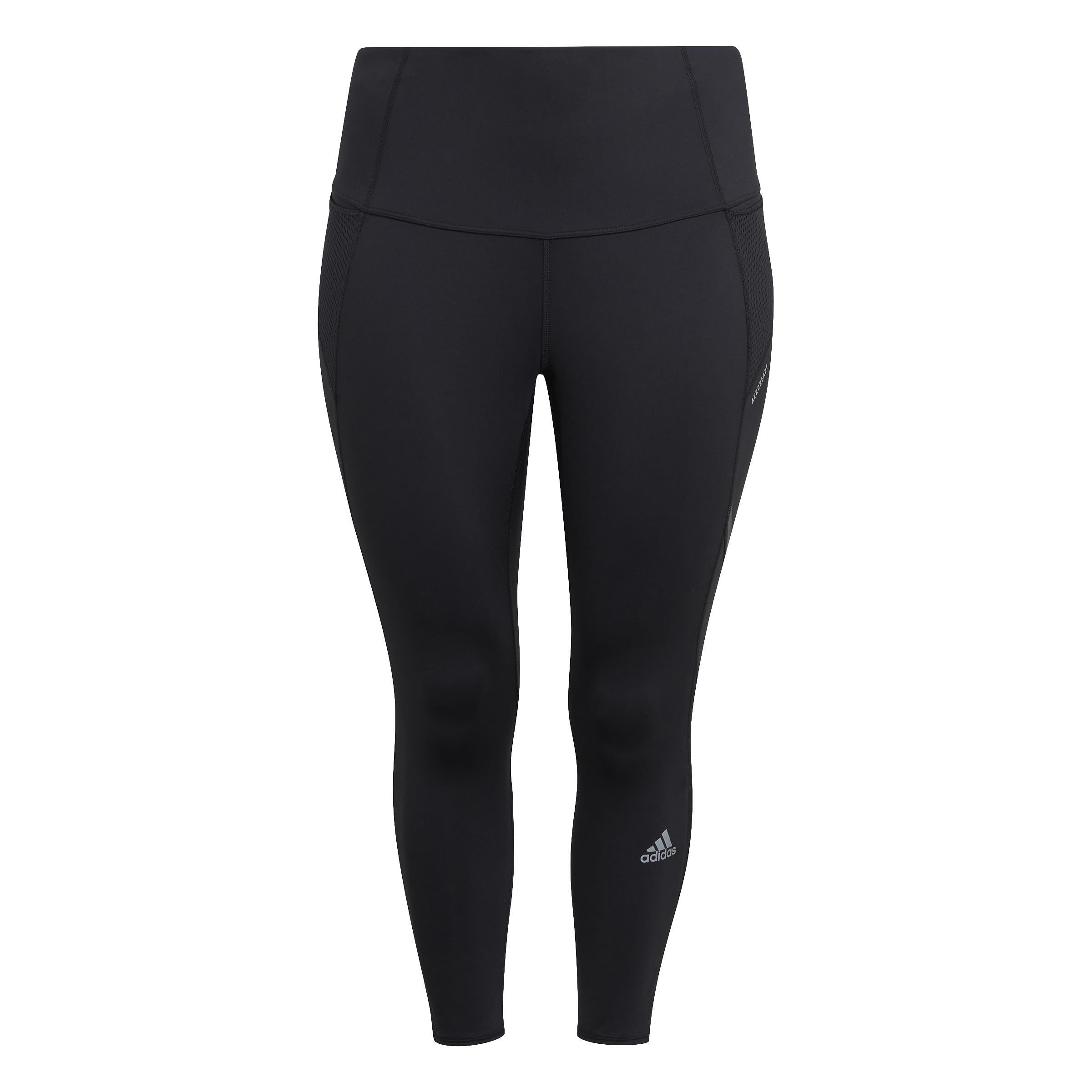 adidas womens How We Do Tights Black/Reflective Silver 4X