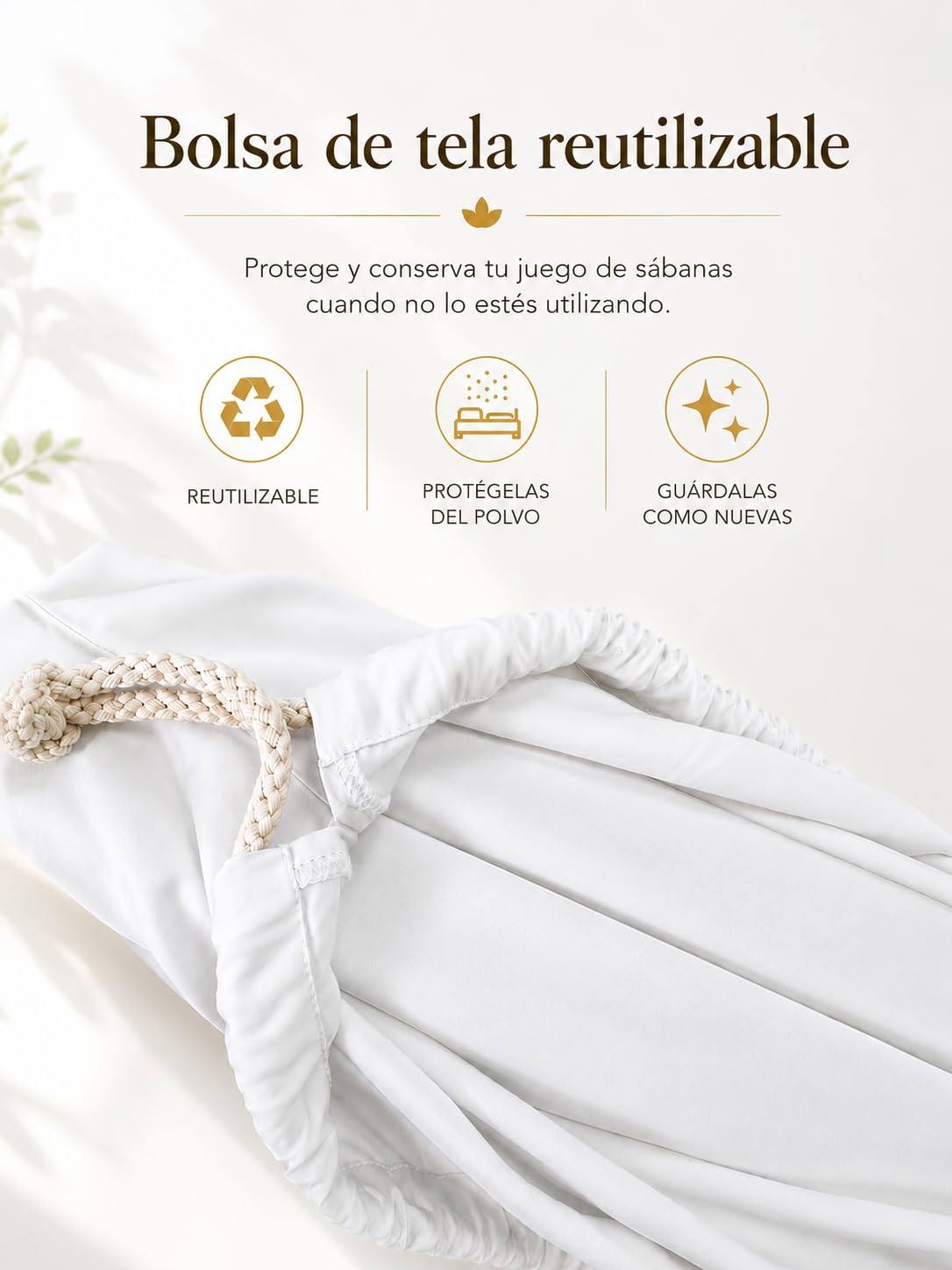 Jomy - Sábana Bajera bambú 150 x 190/200 + 30 para Cama 150 cm, Sabana Bajera Suave y refrescante Termorreguladora Sábanas Frescas para Verano, Color Blanco Saten 400 Hilos