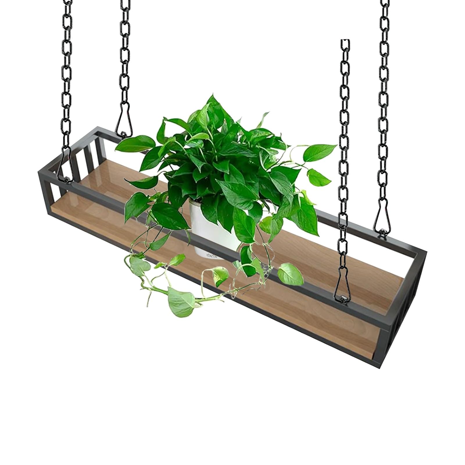 Étagère de plafond moderne pour fleurs et plantes de balcon