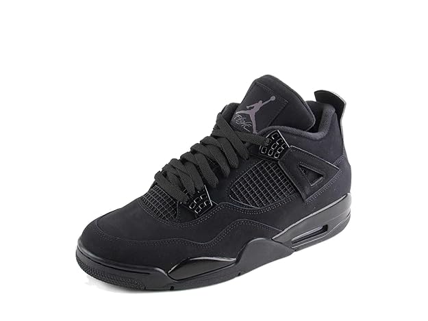 jordan 4 retro black cat men's shoe
