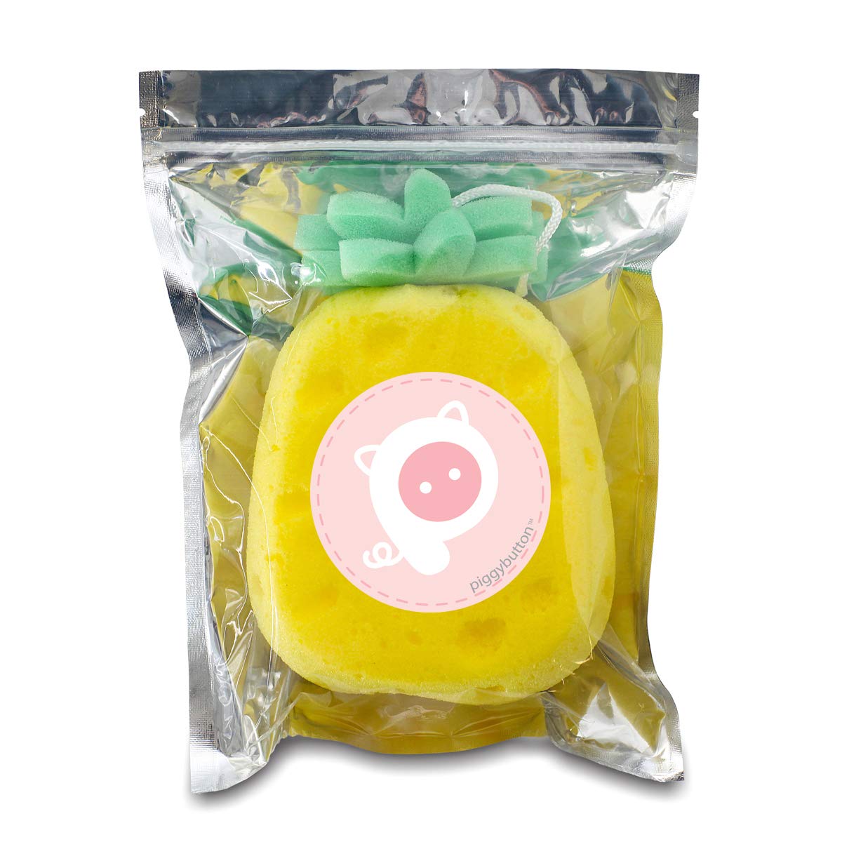 Pineapple Shape Bath Shower Sponge/Scrubber Sponge for All, Baby, Kid, Toddler (Pineapple)