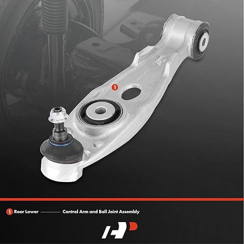 Miniatura 2 de A-Premium Brazo de control inferior delantero y trasero, con rótula y buje, compatible con Porsche 911 1999-2013, Boxster 1997-2012, Cayman 2006-2012