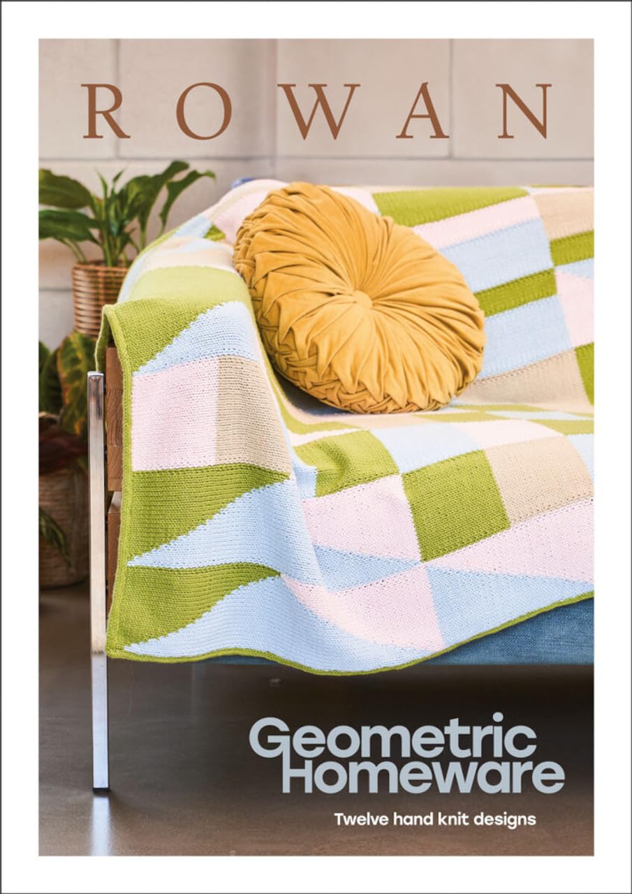Rowan Geometric Homeware Knitting Pattern Book