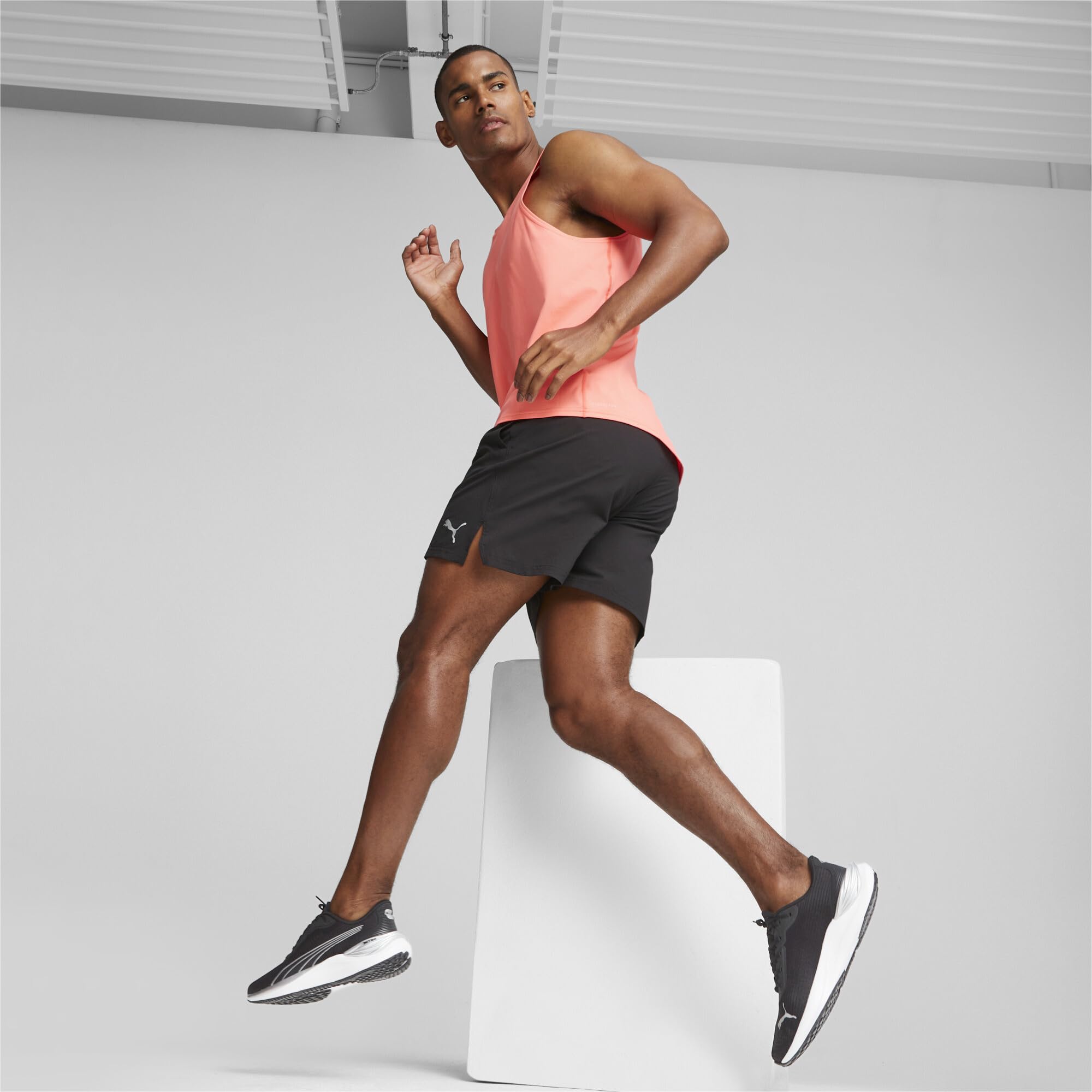 Puma Electrify Nitro 3, buty do biegania Unisex dla dorosłych, Black Silver, 42 EU, Puma Czarny Puma Srebrny, 42 EU
