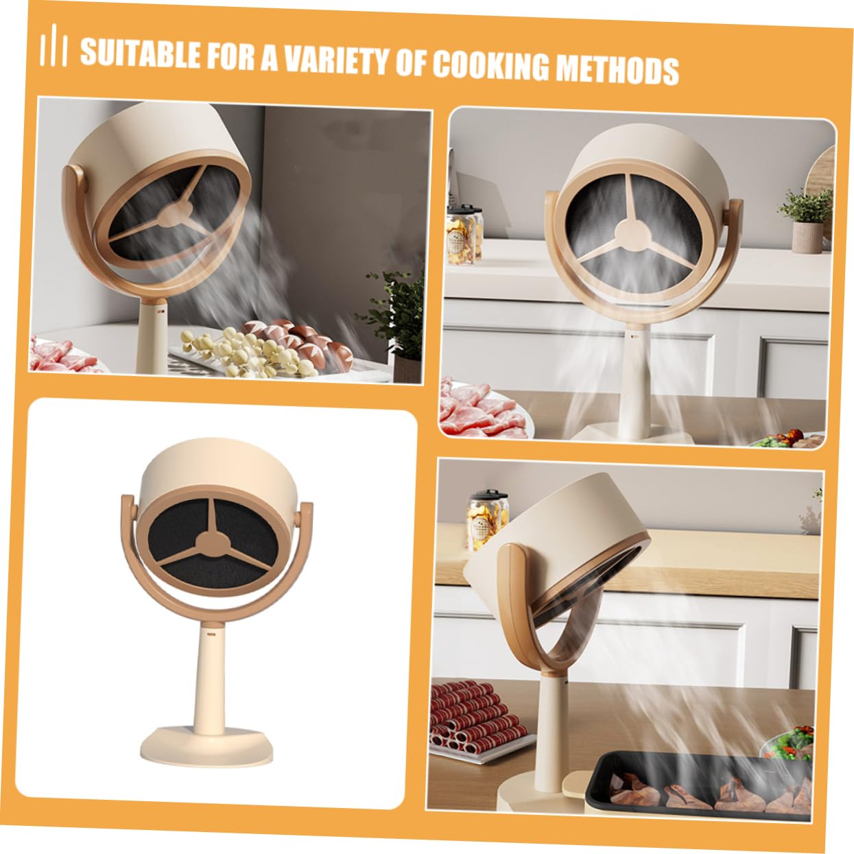Extractor De Aire Para Cocina Compacto Campana Extractora Pequeña Fácil De Instalar