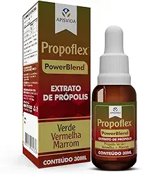 APISVIDA Extrato de Própolis PowerBlend Propoflex | 30mL | Fórmula Exclusiva com as Três Própolis Brasileiras - Verde, Vermelha e Marrom