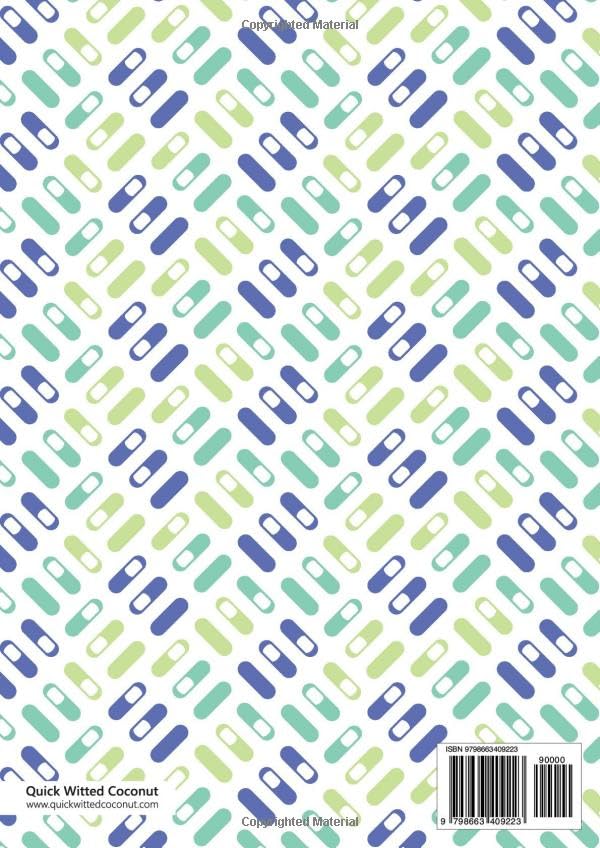 Inspiration Notebook - A4: (Lime Fresh Edition) Fun notebook 192 lined pages (A4 / 8.27x11.69 inches / 21x29.7cm) - Image 2