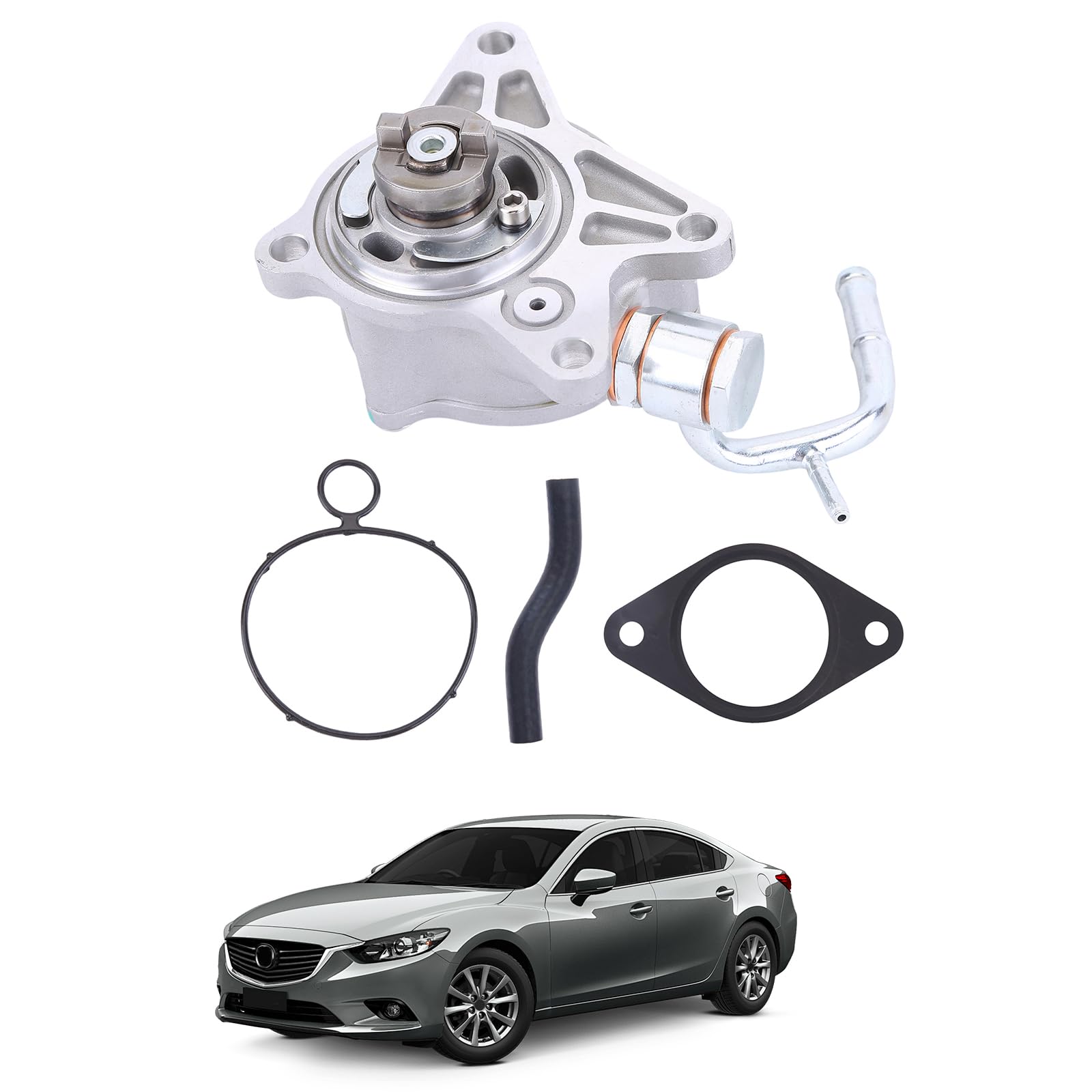 LICHENGTAI Set di pompe per vuoto compatibile con Mazda 3 BM BN Mazda 6 GJ GL 2012-2021 Pompa a vuoto SH1518G00 SH1518G00A SHY218G00A Vacuum Pumps Kit