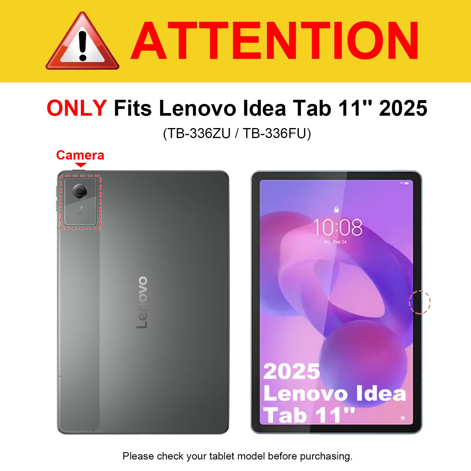 Fintie Etui do Lenovo Idea Tab 11 cali 2025 (TB-336ZU/ TB-336FU) - ultracienkie etui ochronne z półprzezroczystą tylną stroną z funkcją automatycznego wygaszenia/wybudzania, satynowy wygląd, zielone
