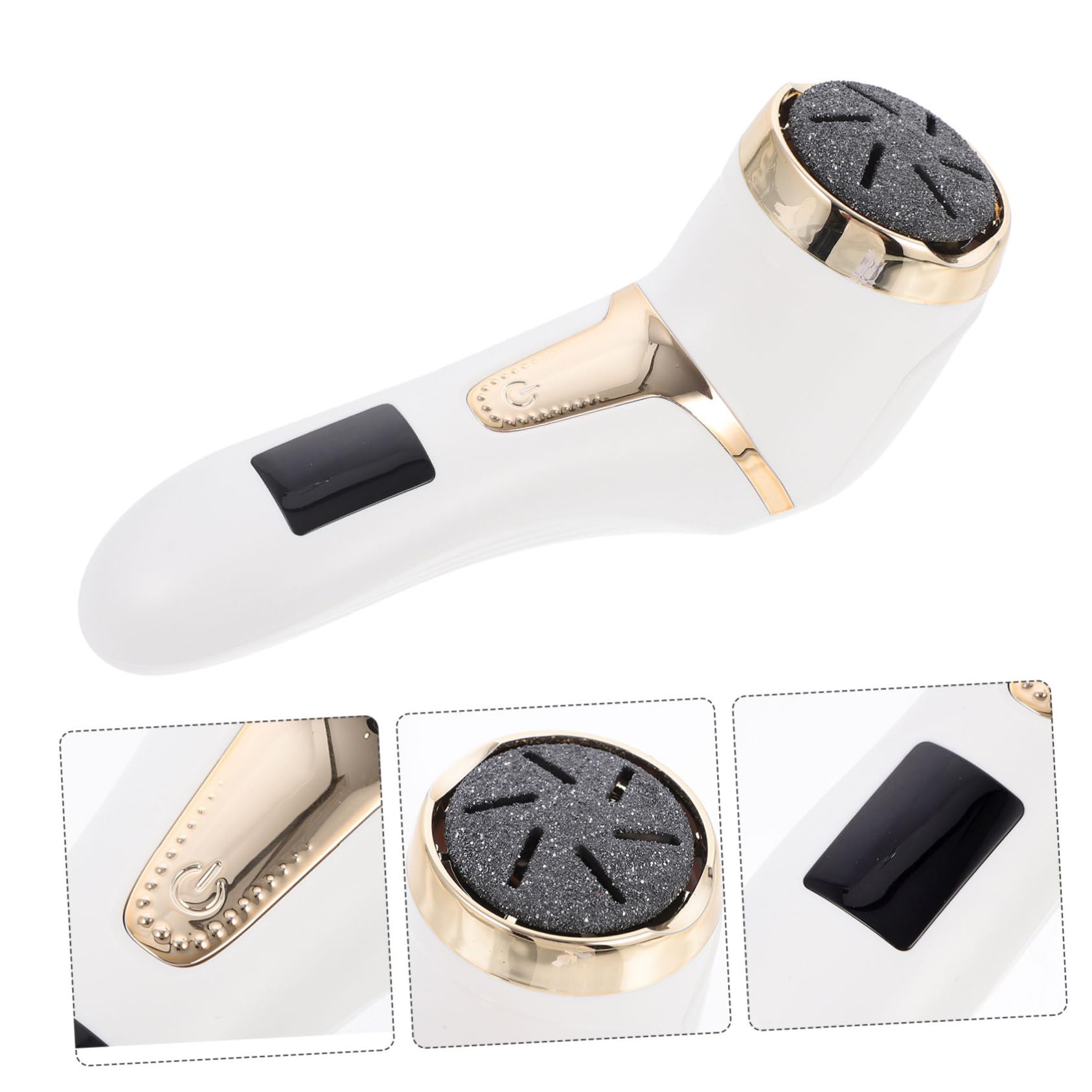 Rimuovi Calli Elettrico Portatile per Piedi, Lima Pedicure Display Lcd, 1200mah in Abs, per Casa e Viaggio, per Uomini e Donne