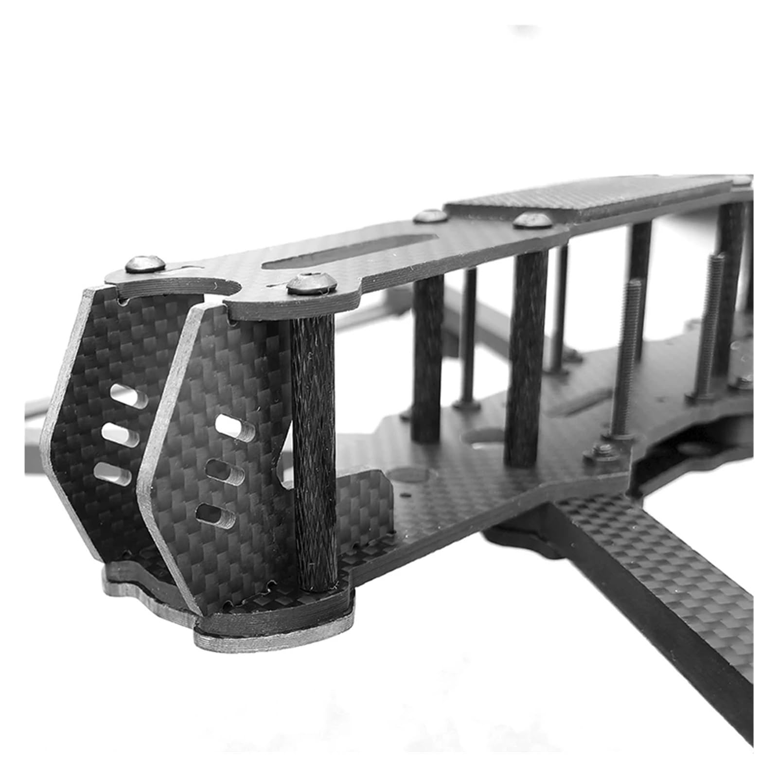 MARK V2 8/9/10 Zoll 3K Carbonfaser H-Typ FPV Drohnenrahmen-Kit 367/387/427 mm Radstand for Freestyle-Langstreckenrennen(9inch Frame)