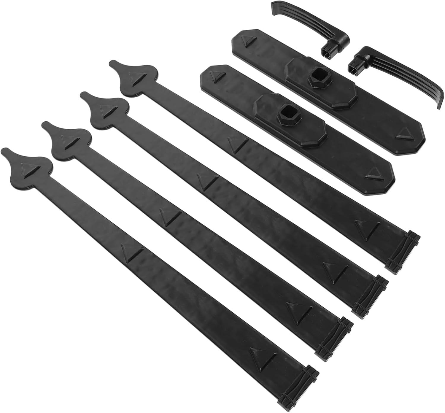 Magnetic Garage Door Handle Sturdy Faux Pull Knob for Garage Decor Non-Turning Design Easy Installation 1 Set