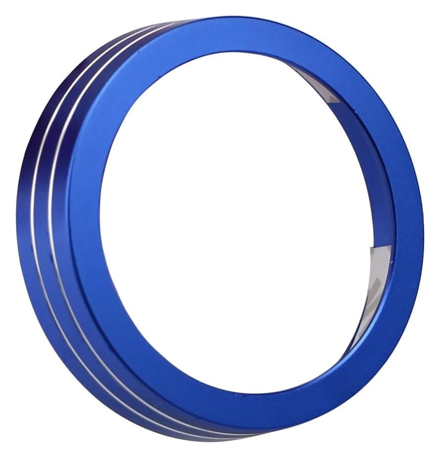 Qwqthgs Blue For Focus 4 Mk4 2019 2020 Interior Auto Shift Knob Circle Trim Parts Car Gear Head Cover 1Pc Interior Trim Strips(Blue)