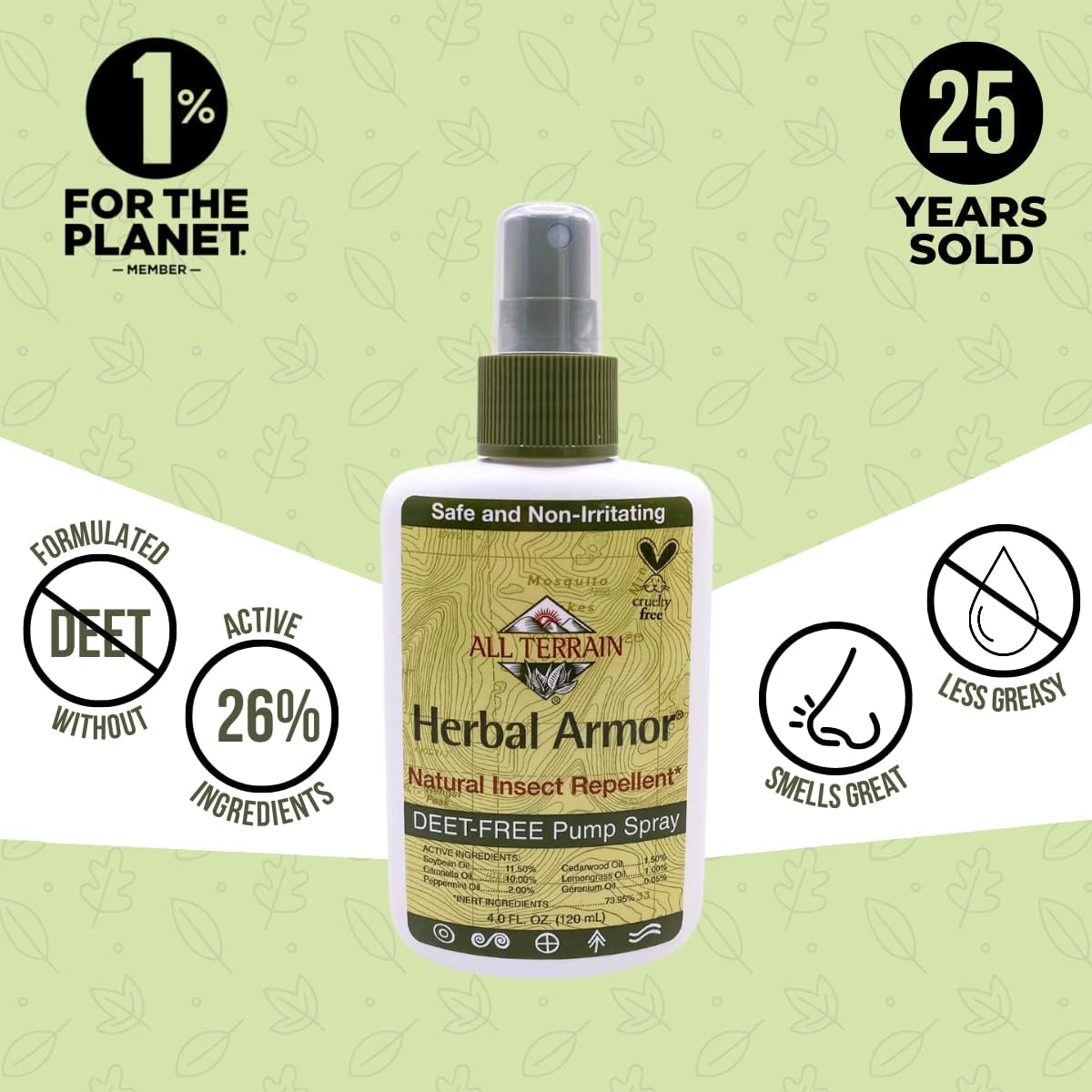 All Terrain Herbal Armor DEET-Free