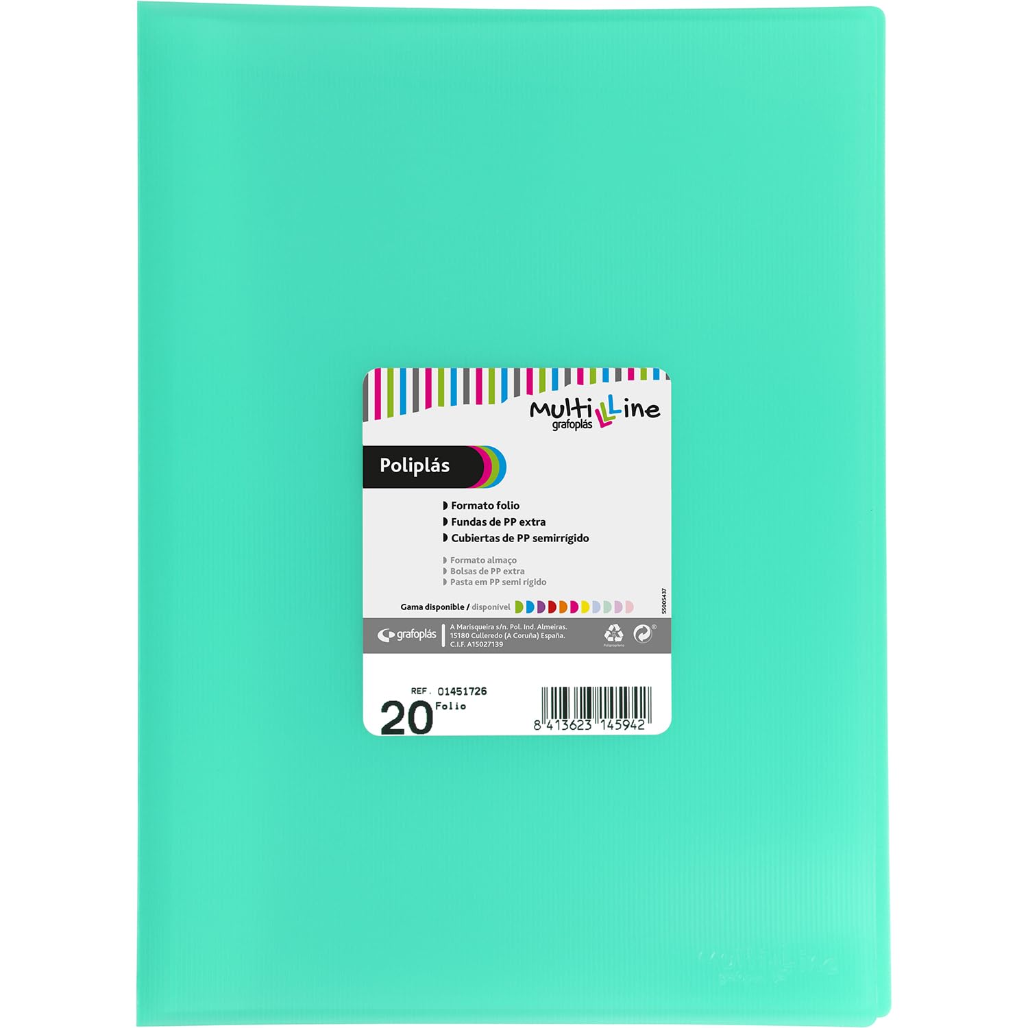 Grafoplás, Green Mint, Folio