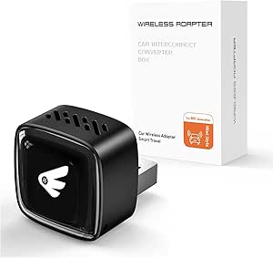 Amazon.com: Wireless CarPlay & Android Auto Adapter, Plug & Play Dongle ...