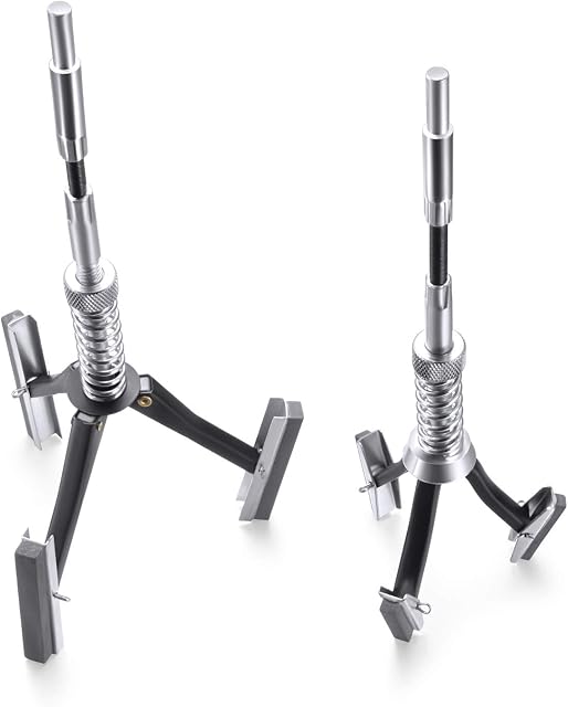 Twilight Garage 2PCS Engine Cylinder Hone Set Deglazer Adjustable 1-1/4" to 3-1/2" and 3/4" to 2-1/2" Diameter with Stones 220 Grit