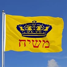 Fyon An version of the Chabad-Lubavitch Mashiach flag banner 3x5ft