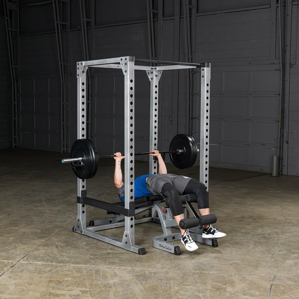 Body solid Body Solid GPR378 Power Rack – Heavy-Duty Steel with Adjustable Safety Bars - Image 4
