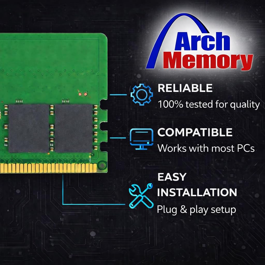 Arch Memory 4GB M471A5244CB0-CRC Replacement for 260-Pin DDR4 2400