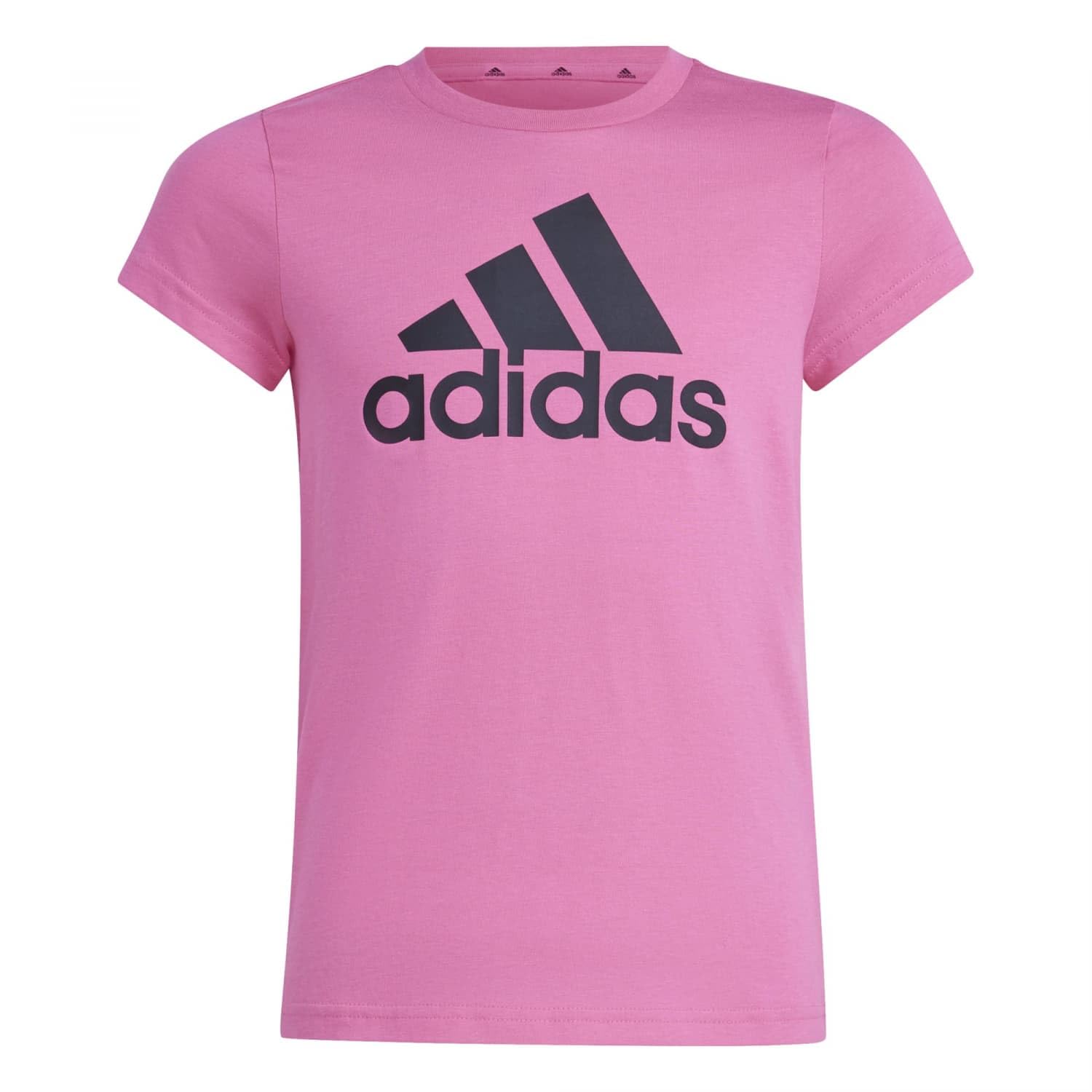 adidas Essentials Big Logo Cotton Tee Maglietta a Maniche Corte Bambine e Ragazze