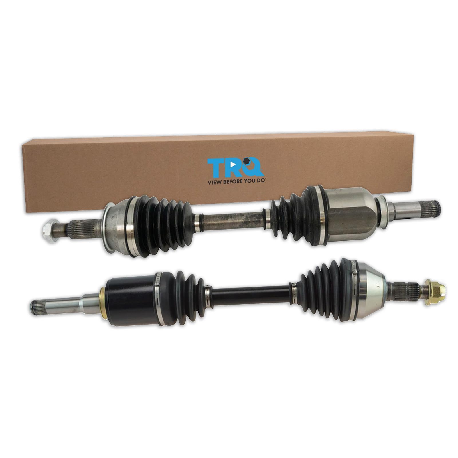 TRQ Front Driver &amp; Passenger Side CV Axle Assembly Set