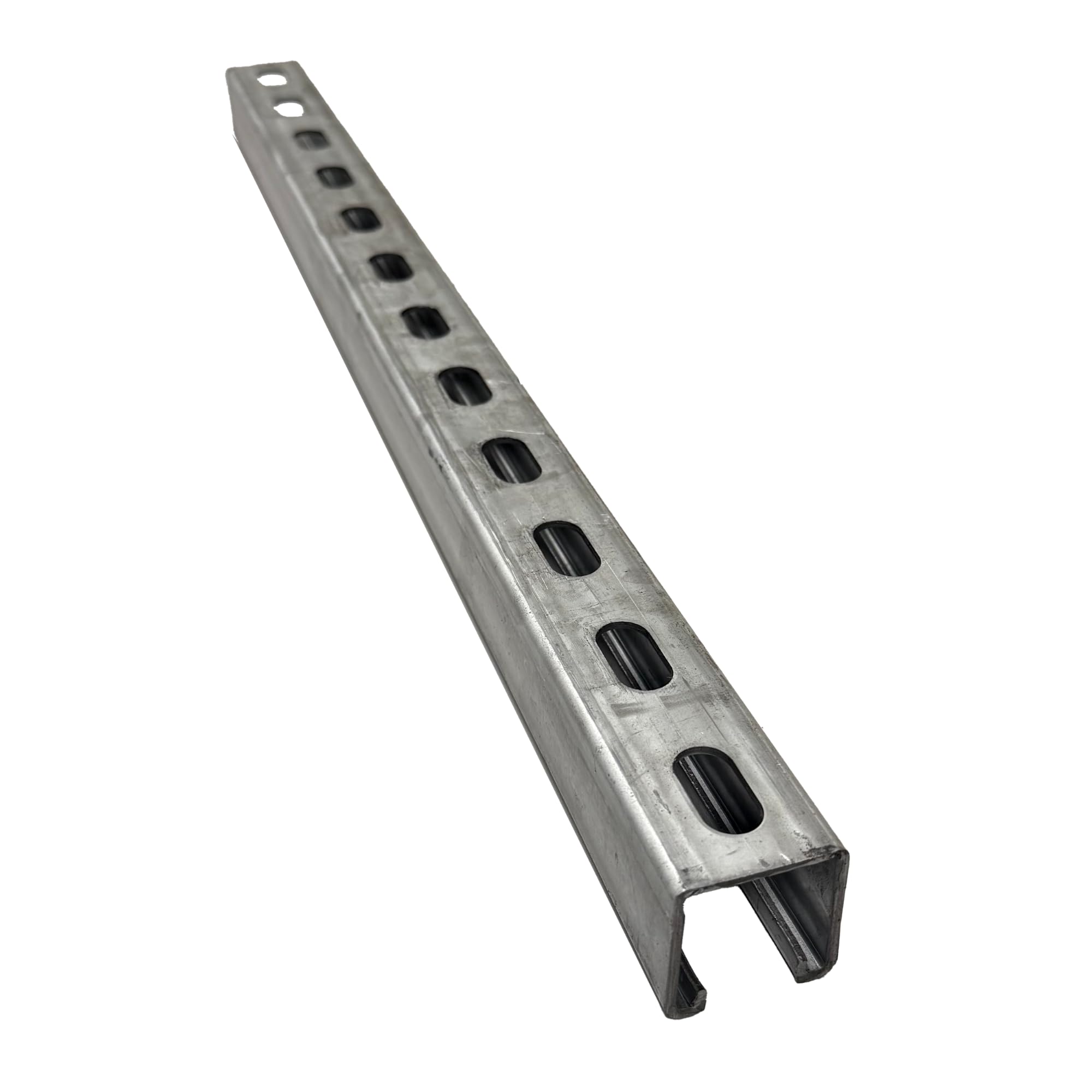 View 1 of *** SET OF 4 ***
MIRO 1-5/8" G90 Galvanized Steel Strut Channel, 24" - Made in USA