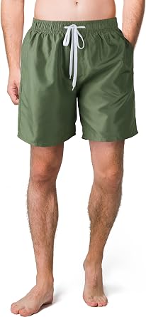 Scotamalone Mens Swim Trunks Board Shorts Swimwear Bathing Suits Quick Dry for Beach,Travel,Vacation,Swimming, Surfing,Casual