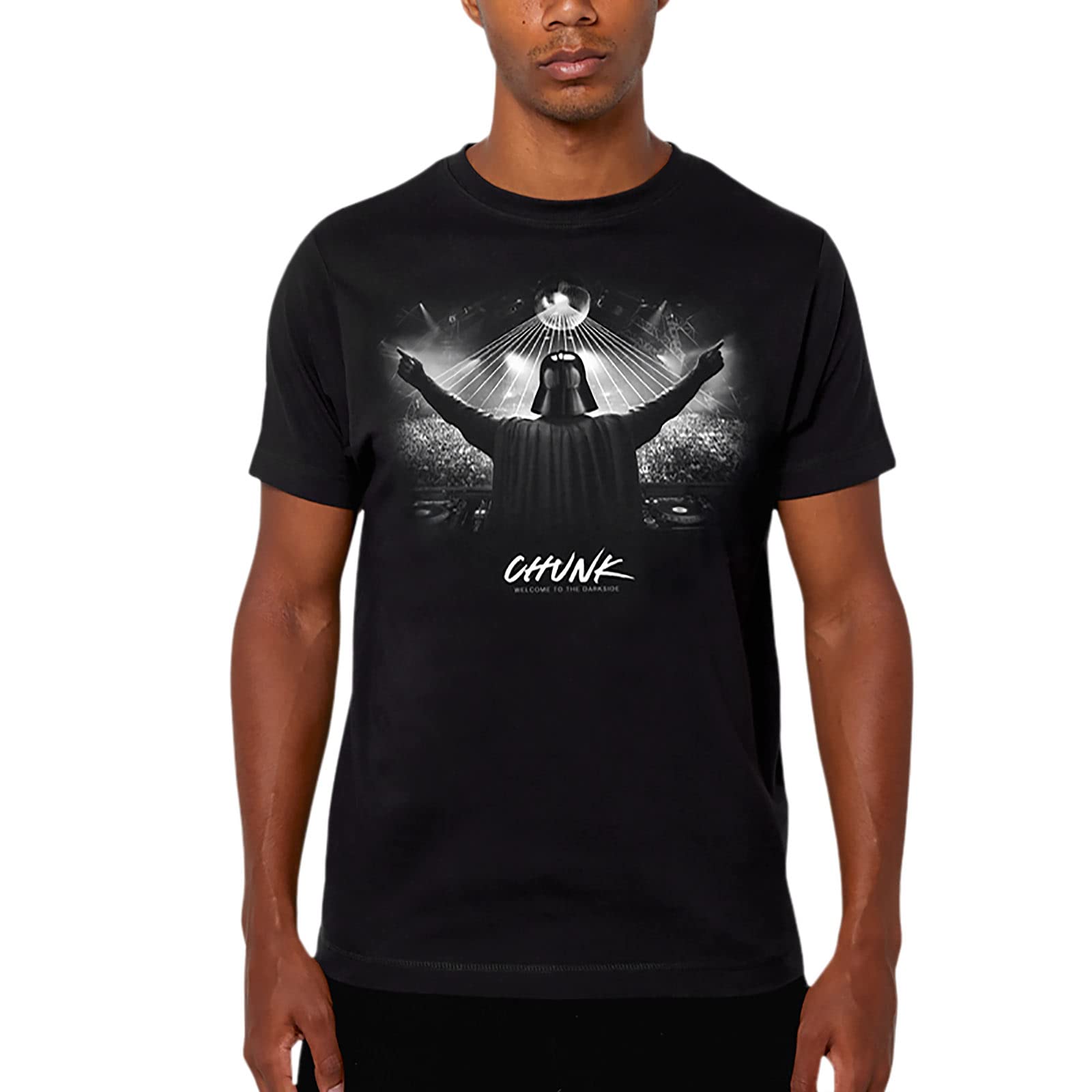 DJ Vader T-Shirt for Star Wars Fans Black, multicoloured, M