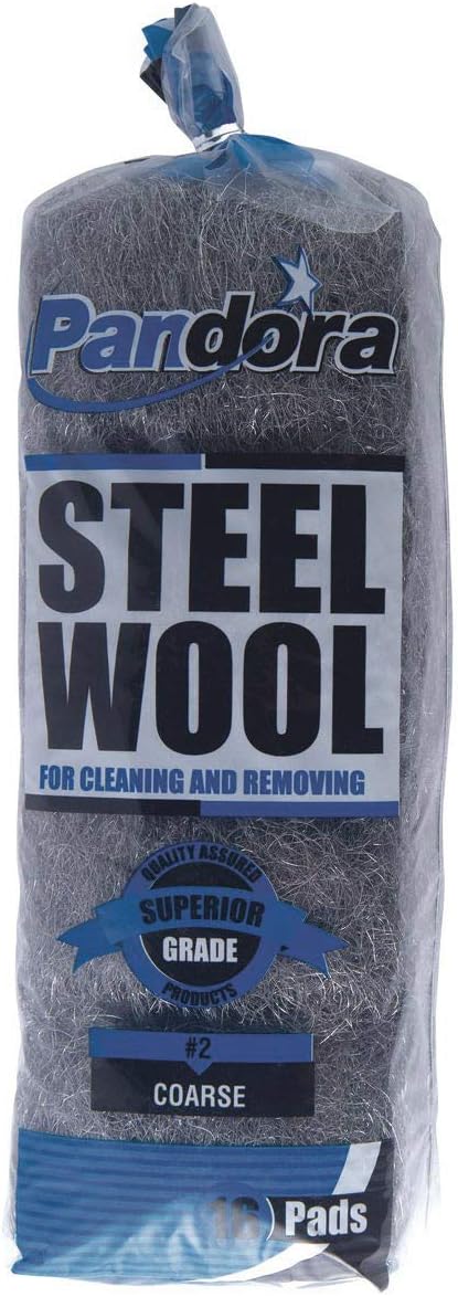 Pandora Steel Wool (16 Pads, 2 Coarse)