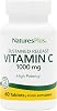 NaturesPlus Vitamin C 1000Mg with Rose HIPS - Immunity, Collagen, Bone, Cartilage Support - High Potency, Sustained Release - Gluten Free, Vegetarian - 60 Tablets