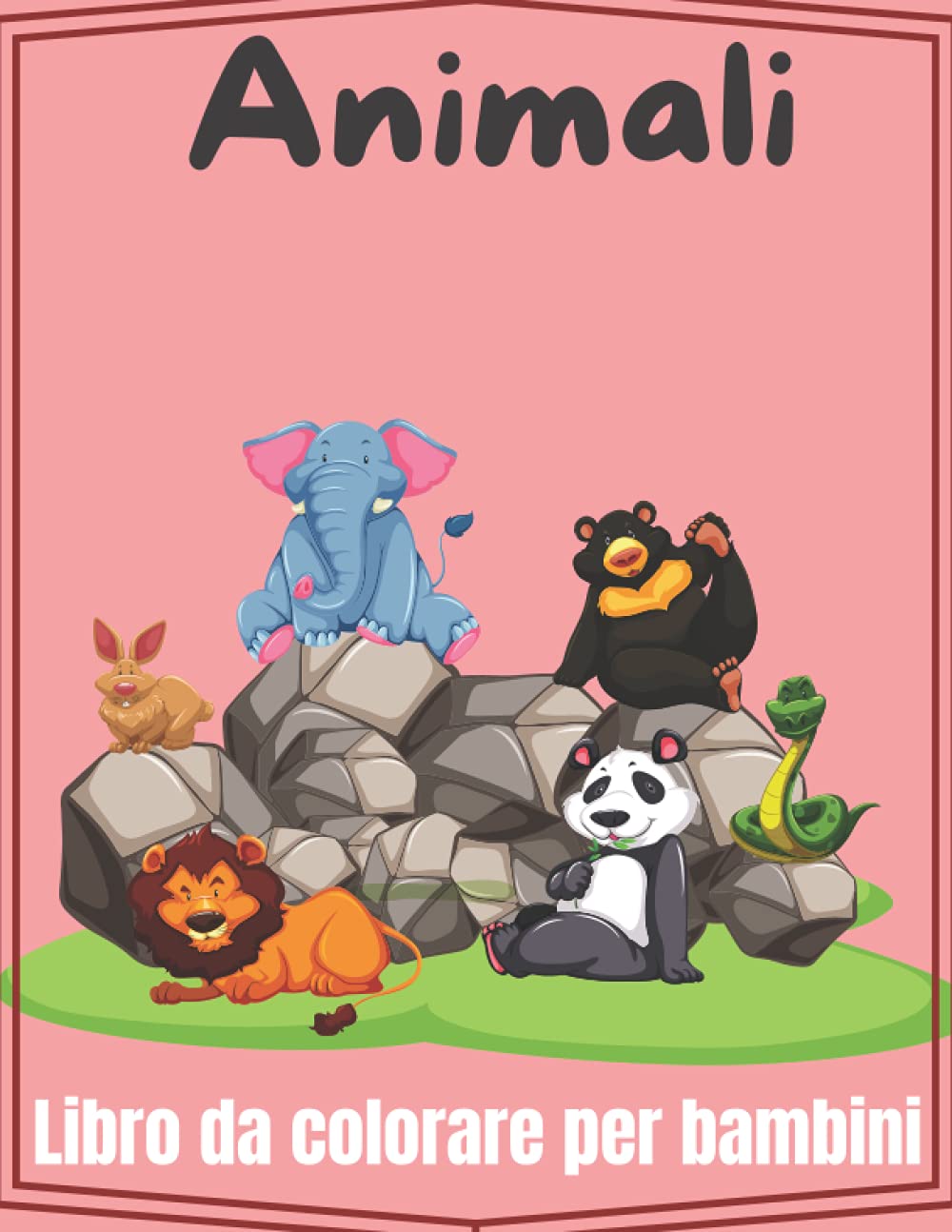 Libro Attività Sugli Animali Per Bambini 3-6 Anni - Giochi Educativi A Colori