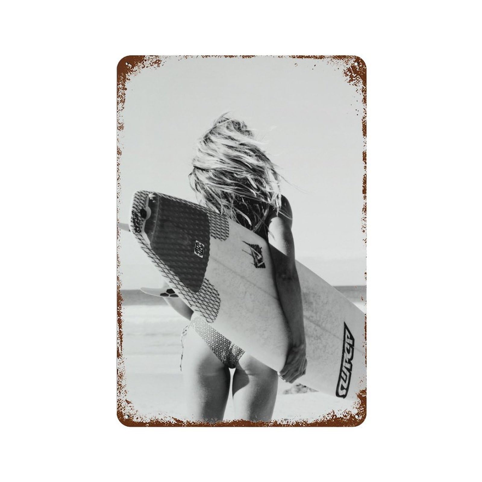 xiaoxiaoshen Vintage Beach Surfer (9) Wall Decor Art Metal Tin Poster Modern Home Decor Art Home Bar Shop Decorations Vintage Sign 30x20cm