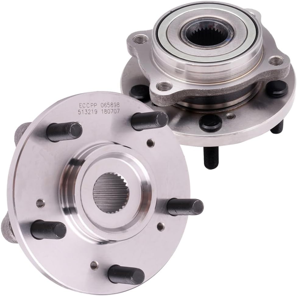 Replacement Front Wheel Hub Bearing Assembly 2004-2008 2010-2011 for Endeavor 2006-2012 for Eclipse AZHZ Wheel Hub 513219 Set of 2