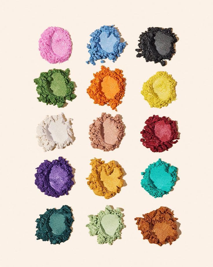 Mica Powder Set (Pack of 12) – Vibrant, Cosmetic-Grade Pigments for Resin Art, Soap Making, DIY Crafts, Epoxy Resin, and More – Non-Toxic, Multicolor Powder (Multicolour) 4