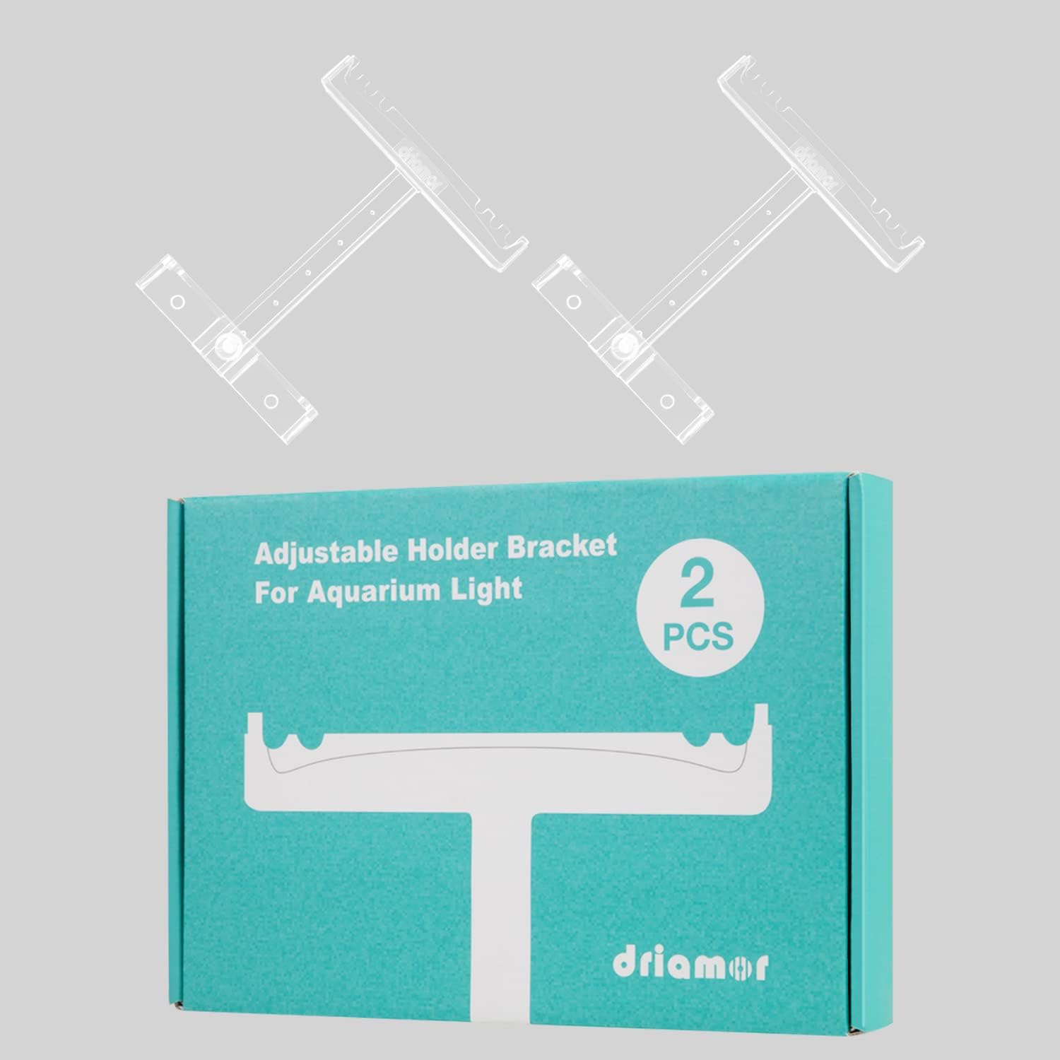 driamor Aquarium Light Holder Length Adjustable Stand for Aquarium