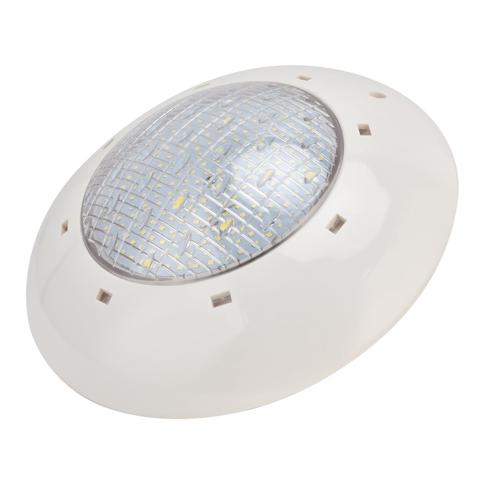 Cuifati 12V AC Inground Pool LED-Leuchten mit Fernbedienung, RGB Bunte Tauchbare Poolleuchte IP68 Wasserdicht, Batteriebetriebene Unterwasserbeleuchtung für Teiche, Partys, Aquarien, Einfach (25W)